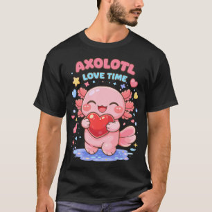 Camiseta Ilustração de Peixe Vermelho e Branco Kawaii – D