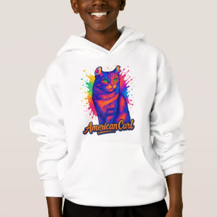 Camiseta Ilustração de Pop de Arte de Curl Americano Vibran