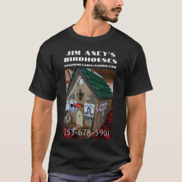 Camiseta Ilustração de Publicidade de Casa-de-Nascimento de