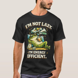 Camiseta Ilustração de Rã Divertida