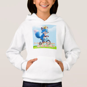 Camiseta Ilustração de Raposa Travessa de Uniciclo Animal F