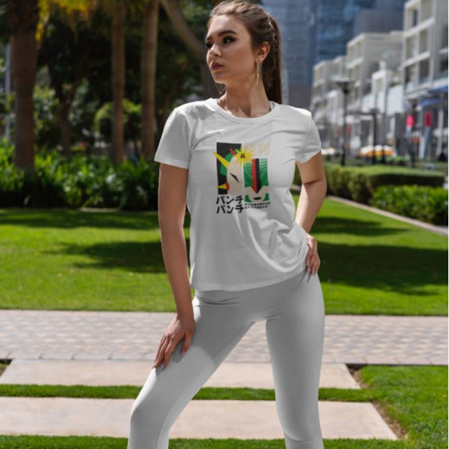 Camiseta Ilustração de robô japonês (Criador carregado)