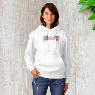 Camiseta Ilustração de Rua Urbana Hoodie