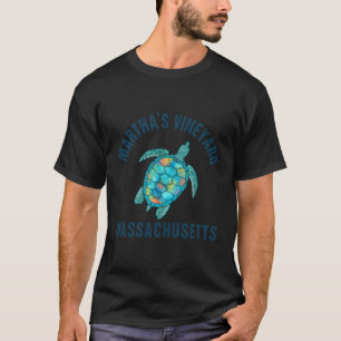 Camiseta Ilustração De Tartaruga De Praia De Mha