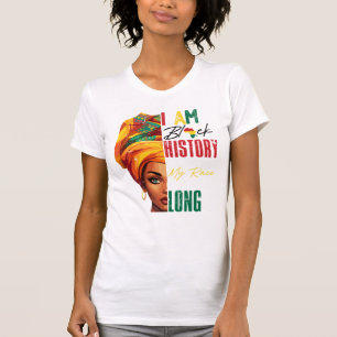 Camiseta Ilustração de Turbante Vibrante