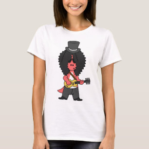 Camiseta Ilustração De Um Allosauro Vestido Como Estrela De