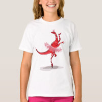 Ilustração De Um Raptor De Ballerina.
