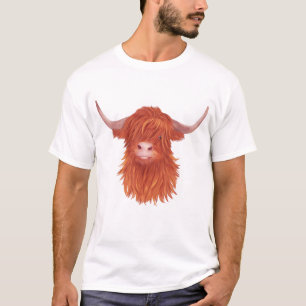 Camiseta Ilustração de Vaca do Planalto  