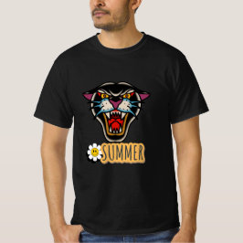 Camiseta Ilustração de Verão