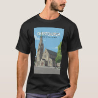 Ilustração de Viagem de Christchurch Nova Zelândia