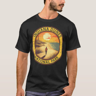 Camiseta Ilustração de Viagem do Parque Nacional Indiana Du