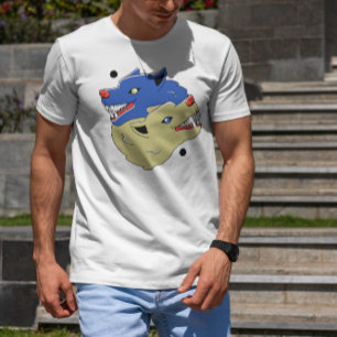 Camiseta Ilustração de Yin Yang Wolves