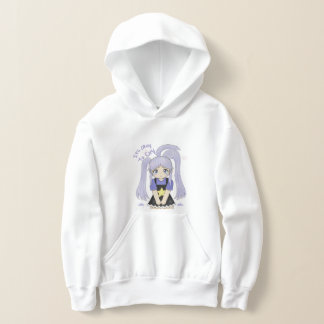 Camiseta Ilustração Desenhada à Mão de Menina Triste Fofa –