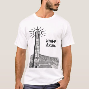 Camiseta Ilustração do Axum Obelisk