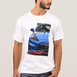 Camiseta Ilustração do carro Nissan 370Z Nismo Z34 JDM