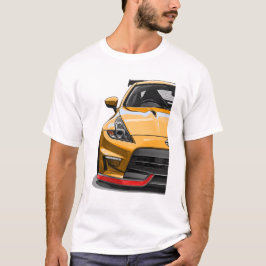 Camiseta Ilustração do carro Nissan 370Z Nismo Z34 JDM