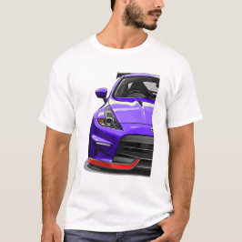 Camiseta Ilustração do carro Nissan 370Z Nismo Z34 JDM – es