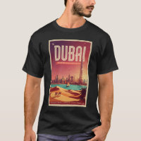 Ilustração do céu noturno de Dubai UAE Arte de Via