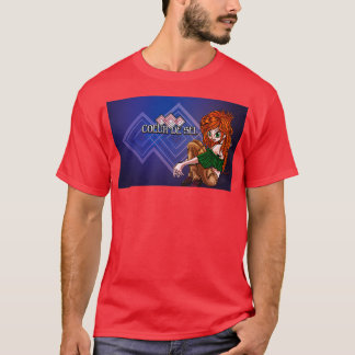 Camiseta Ilustração do Coração de Gaane Sentado com Sal