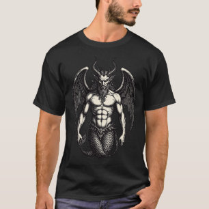 Camiseta Ilustração do Demônio Celestial Tide Crocell