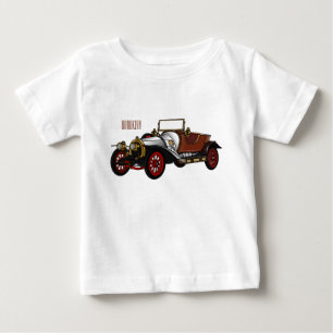 Camiseta Ilustração do desenho animado Classic car 1920