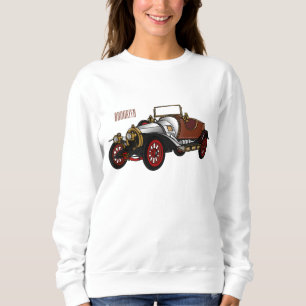 Camiseta Ilustração do desenho animado Classic car 1920