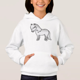 Camiseta Ilustração do desenho animado da cinza Shetland Po