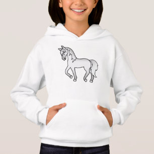 Camiseta Ilustração do desenho animado de cavalos de Trote