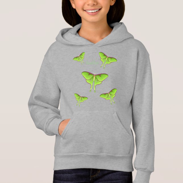 Camiseta Ilustração do desenho animado de Luna Moth (Frente)