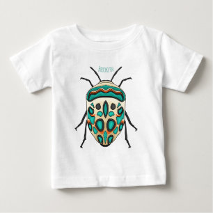 Camiseta ilustração do desenho animado do inseto Picasso