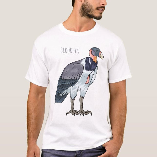 Camiseta ilustração do desenho animado do Rei Abutre (Frente)