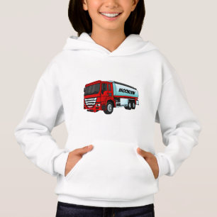 Camiseta Ilustração do desenho animado do transporte de c