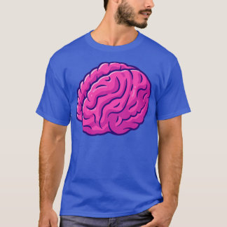 Camiseta Ilustração do desenho do cérebro2