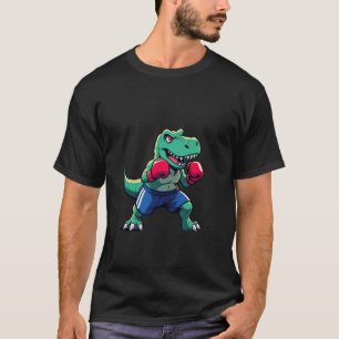 Camiseta Ilustração do desenho do dinossauro in a box