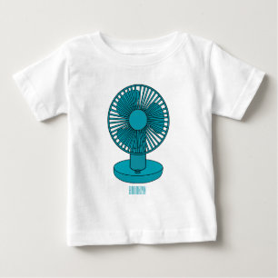 Camiseta Ilustração do desenho do ventilador