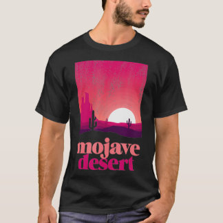 Camiseta Ilustração do Deserto de Mojave Vintage Souvenir