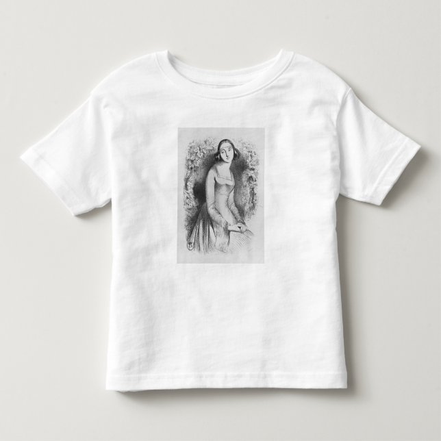 Camiseta ilustração 'do d'Heloise de Lettres e (Frente)