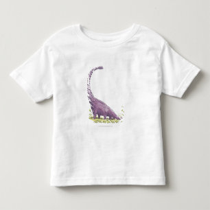 Camiseta Ilustração do dinossauro de Giraffatitan