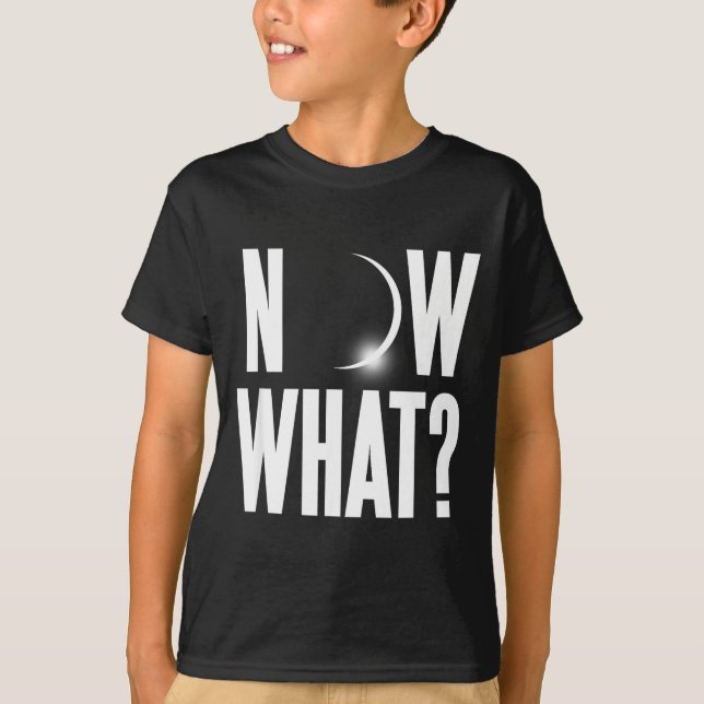 Camiseta Ilustração do Eclipse Solar de Agosto de 2017 (Frente)