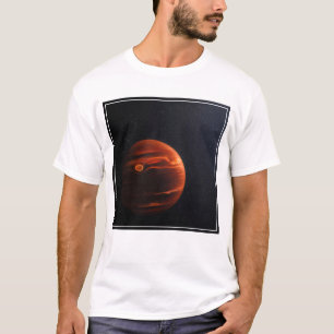 Camiseta Ilustração Do Exoplaneta Vhs 1256 B E Das Suas Est