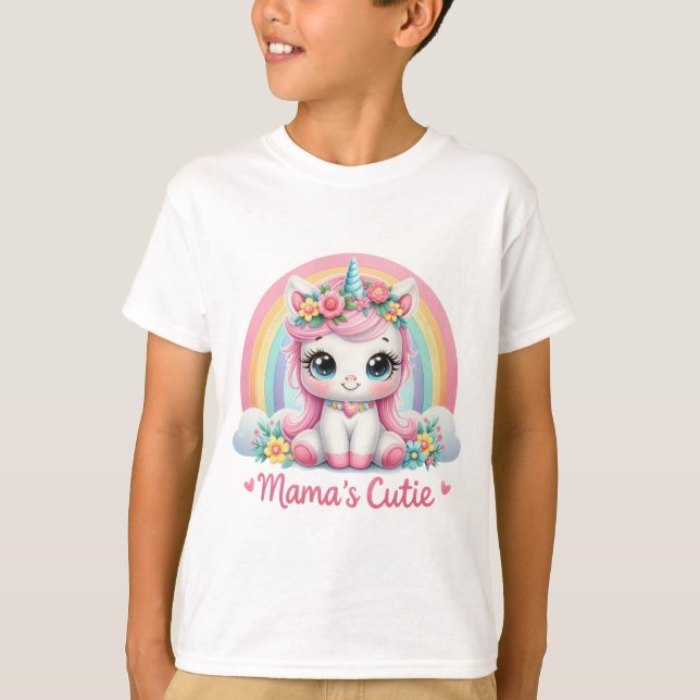 Camiseta Ilustração do Gatinho da Mamãe (Frente)