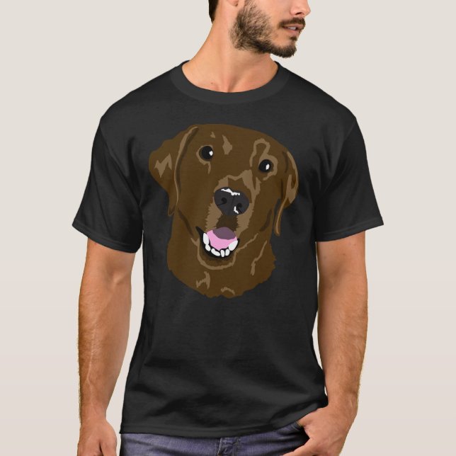 Camiseta Ilustração do Laboratório de Chocolate (Frente)