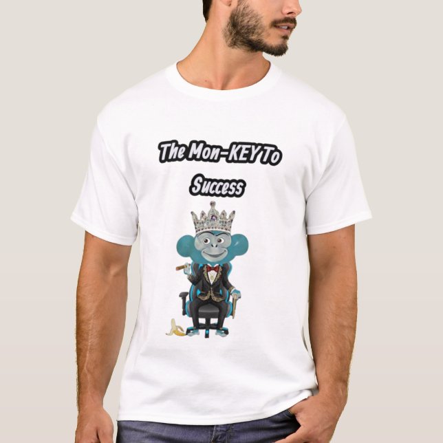 Camiseta Ilustração do Macaco do Sucesso (Frente)