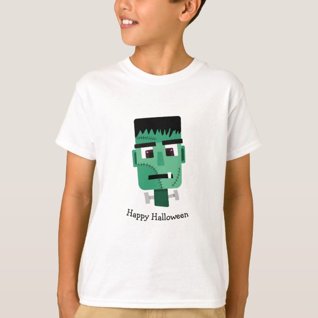 Camiseta Ilustração do Monstro de Frankenstein (Frente)