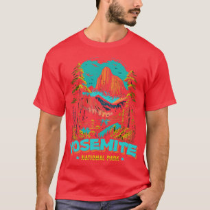Camiseta Ilustração do Parque Nacional Yosemite