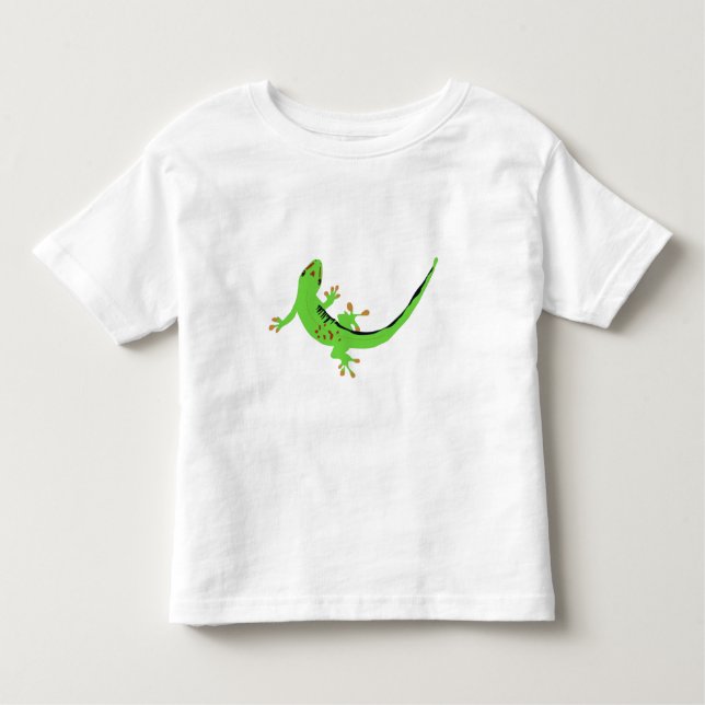 Camiseta Ilustração do Réptil Gecko Lizard (Frente)