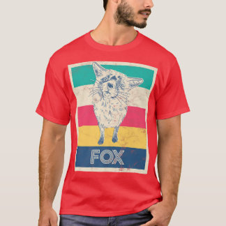 Camiseta Ilustração do Retro Fo Poster