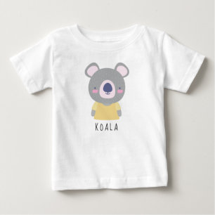 Camiseta Ilustração do Urso Koala Bonita - Personalizáve
