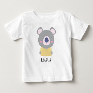 Camiseta Ilustração do Urso Koala Bonita - Personalizável