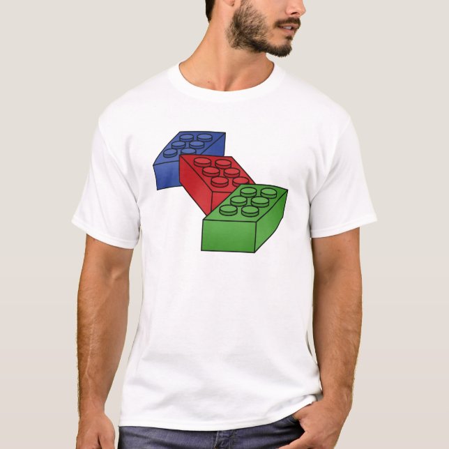Camiseta Ilustração dos blocos de apartamentos (Frente)